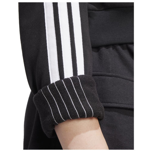 Adidas Γυναικείο φούτερ Essentials 3-Stripes French Terry Crop Hoodie